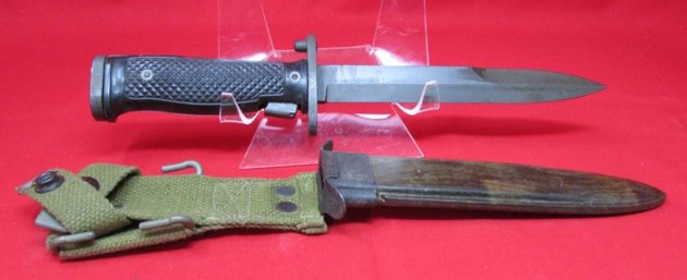  Danish Vietnam Era, M5 Pattern Bayonet & Scabbard — image 3