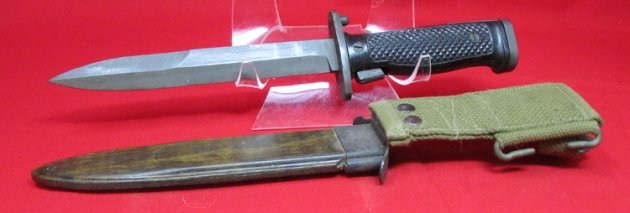  Danish Vietnam Era, M5 Pattern Bayonet & Scabbard — image 4