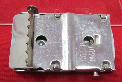  US Cold War Era, Submarine SSN 685 Souvenir Buckle, USS Glenard P. Lipscomb — image 4