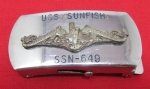 US Cold War Era, WWII Sub, USS Sunfish, Crew Souvenir …