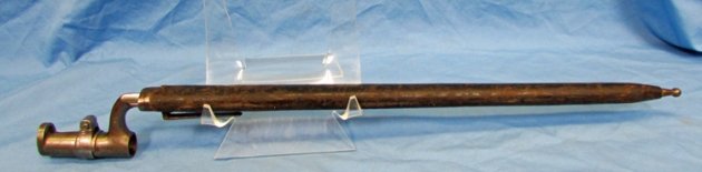  Austrian 1854 Lorenz Rifle Bayonet & Scabbard — image 2