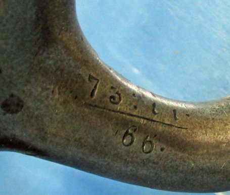  Austrian 1854 Lorenz Rifle Bayonet & Scabbard — image 4