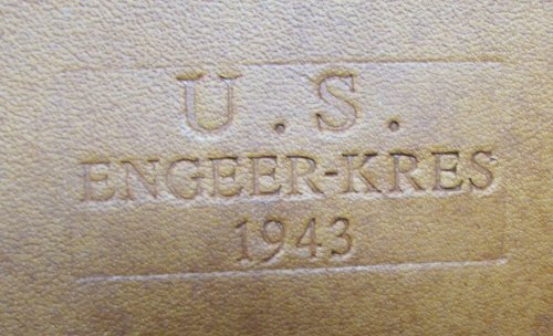  US Replica WWII,  M1911 .45 Pistol Shoulder Holster, Engeer-Kres 1943, Unused — image 4