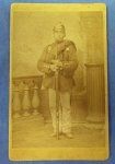 German Infantry CDV, Circa 1871, Celle Photographer