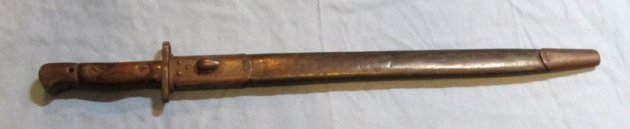  British 1907 Pattern, Siamese Contract Bayonet & Siamese Marked Scabbard — image 2