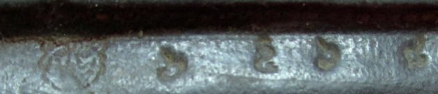  British 1907 Pattern, Siamese Contract Bayonet & Siamese Marked Scabbard — image 7