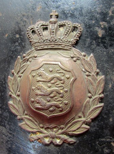  Danish WWII M1923 Steel Helmet, Complete — image 3