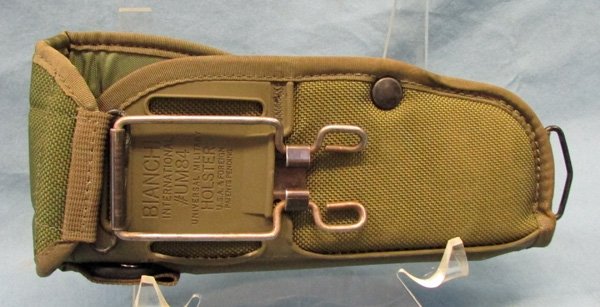  US Current Era,  M12 Bianchi Beretta Pistol Holster, Green Nylon — image 4