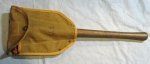 US WWII, M1943 GI Folding Shovel & 1st Pattern Carrier, …