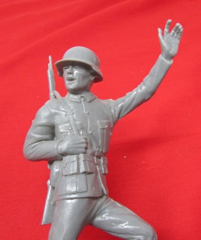  US Cold War Era, German Soldier Lot, 10,  MARX Mfg. 1963 — image 9