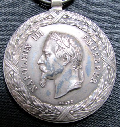  French 2nd Empire, Mexican Intervention Campaign Medal 1862/1863 — image 3