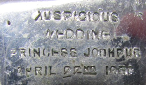  Post WWII India Royal Wedding Knife, Jodhpur City Volunteer Corps — image 3