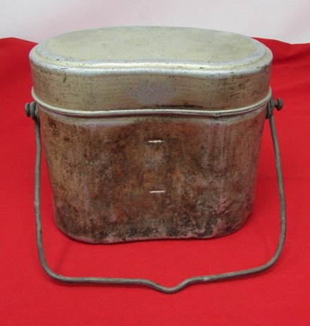  Japanese WWII, Enlisted, 3 Piece Messkit — image 2