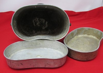  Japanese WWII, Enlisted, 3 Piece Messkit — image 4