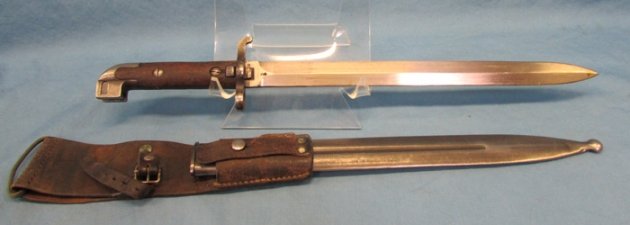  Swedish WWI Era Pattern 1894/14 Rifle Bayonet — image 4