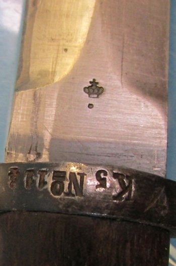  Swedish WWI Era Pattern 1894/14 Rifle Bayonet — image 6