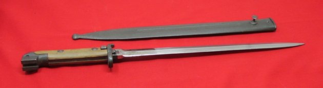  Swedish M1894/14 Mauser Bayonet, EJ AB Anchor Proof — image 4