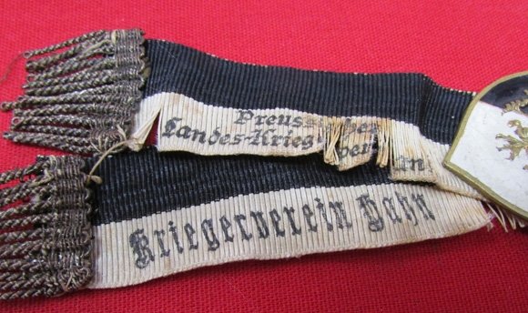  German Post WWI Prussian Veterans Medal & Ribbon — image 4