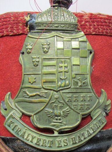  Hungarian, Pre-WWI Cavalry Shako — image 4