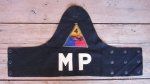 US Vietnam War Era, 4th Armored Division MP Brassard