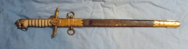  British Pre WWI, Royal Navy Officers Dirk, Edward VII 1901-1910 — image 2