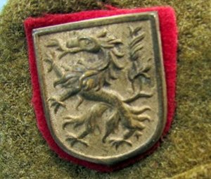  Czech WWII, Army Enlisted Overseas Hat, 1937 — image 3