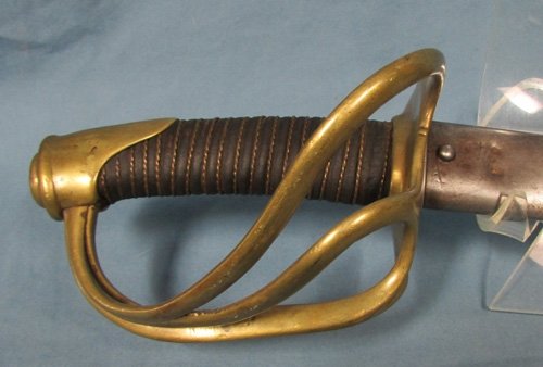  French Pattern, German Mfg, Cavalry Sabre, Egyptian Police Marked, — image 3