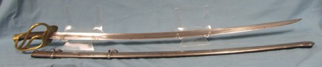  French Pattern, German Mfg, Cavalry Sabre, Egyptian Police Marked, — image 4