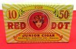 US Red Dot Junior Cigar Tin 10 for 50C