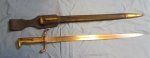 German M1871 Service Bayonet, Regimental Markings with Frog