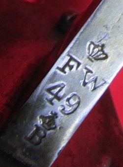  German Imperial Era, Heavy Cavalry Sabre, S&K Mfg., Prussian & Bavarian Proofs — image 4