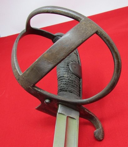  German Imperial Era, Heavy Cavalry Sabre, S&K Mfg., Prussian & Bavarian Proofs — image 5