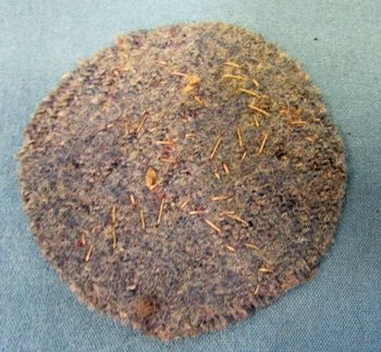  French WWI, Pioneer Specialty Insignia, Horizon Blue Wool — image 3