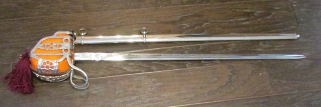  British Cold War Era, Highland Officers Sword, German Mfg. — image 6