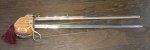 British Cold War Era, Highland Officers Sword, German Mfg.