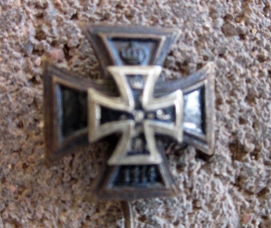 German WWI Iron Cross 1st & 2nd Class Stickpin — image 2
