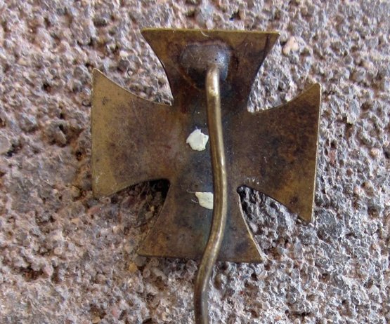 German WWI Iron Cross 1st & 2nd Class Stickpin — image 3