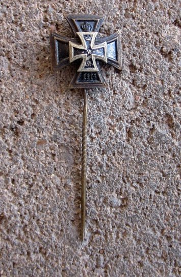 German WWI Iron Cross 1st & 2nd Class Stickpin — image 4