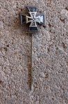 German WWI Iron Cross 1st & 2nd Class Stickpin