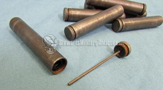 US WWII M1 Carbine Oiler, International Silver Mfg, IS Marked — image 2