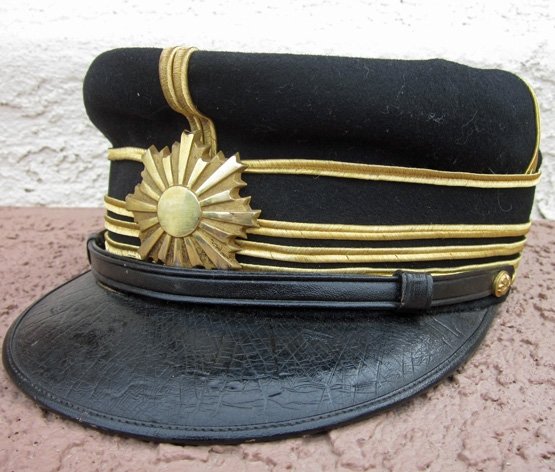 Japanese WWII Army Officer Dress Hat, Captain Rank — image 2
