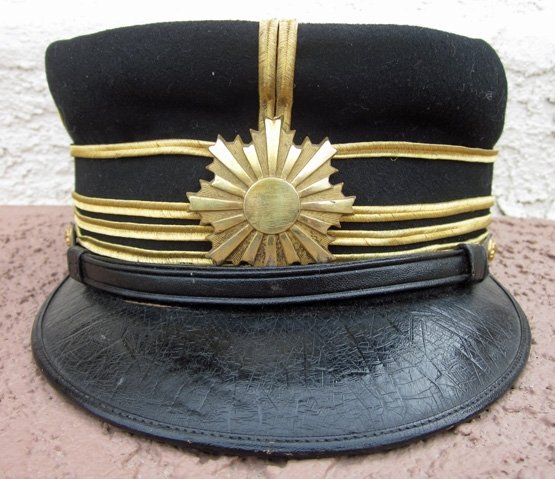 Japanese WWII Army Officer Dress Hat, Captain Rank — image 3