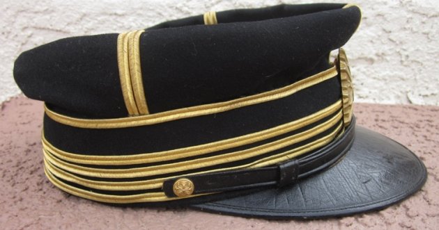 Japanese WWII Army Officer Dress Hat, Captain Rank — image 4