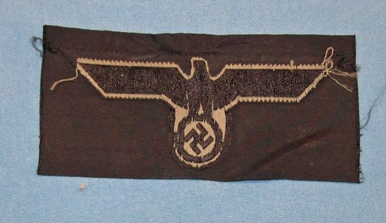 German WWII Heer Panzer Enlisted Tunic Eagle — image 3