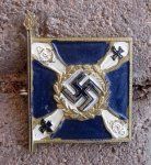 German WWII Kriegsmarine Standarte Tinnie