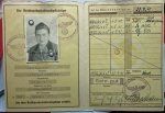 German WWII RAD Female Identity Pass, 1940