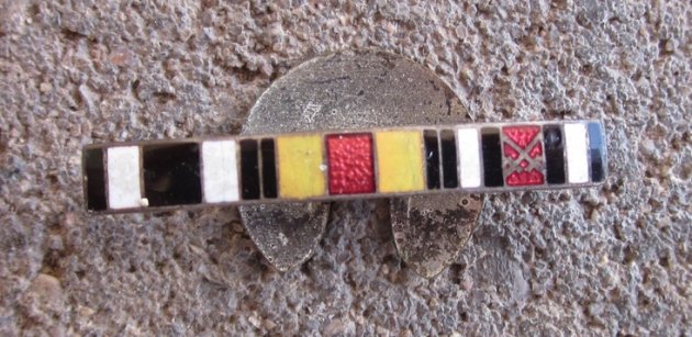 German WWI Era, Three Place Medal Lapel Button — image 2