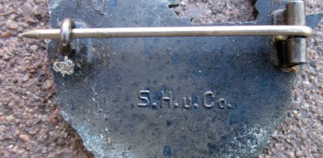 German WWII Kriegsmarine Destroyer Badge, S.H.u.Co. Mfg — image 4