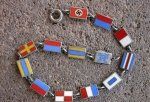German WWII Kraft Durch Freude Souvenir Bracelet, Steamship Der Deutsche