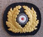 German WWII Kriegsmarine Officers Cap Wreath